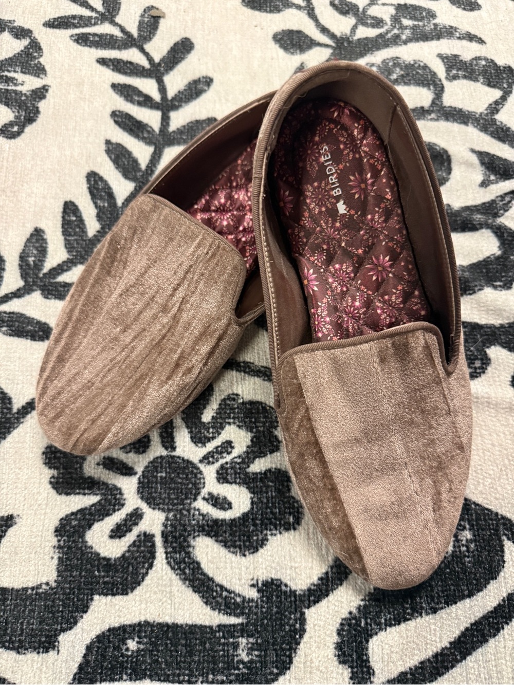 Birdies Starling Velvet Loafer